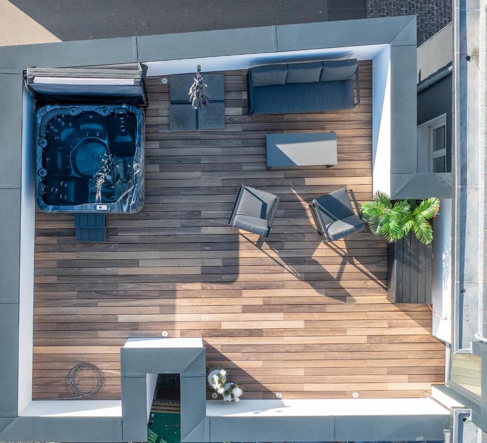 Appartement Avec Rooftop Au Centre De Malmedy Exterior foto