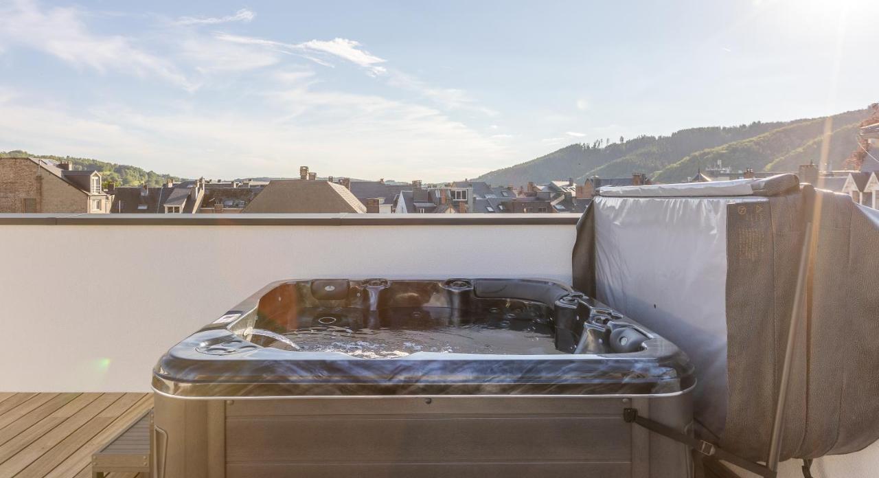 Appartement Avec Rooftop Au Centre De Malmedy Exterior foto